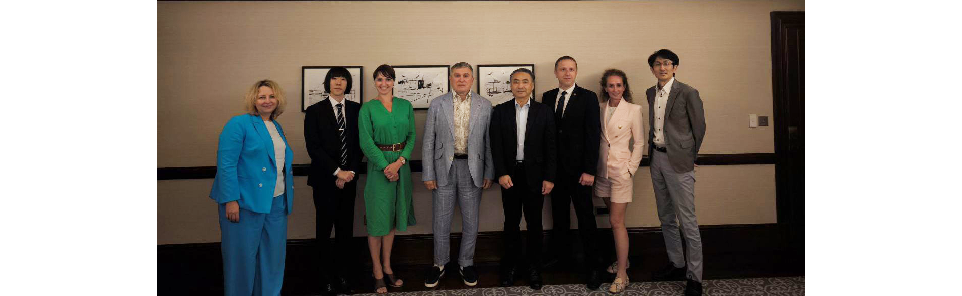 Tokuyama and PROTECO representatives meeting in Baku